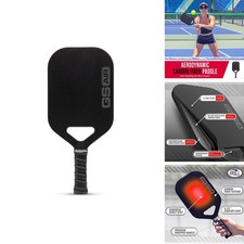 GoSports GS AIR Carbon Fiber Pickleball Paddle - Black