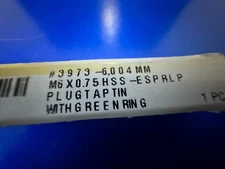 6pcs Hanson Whitney High Speed Ground Thr TAPS. 1/4 - 20 GH-3 PL 20196