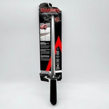 Sharpal Winware 10-Inch Diamond Sharpening Steel With Black Handle - New