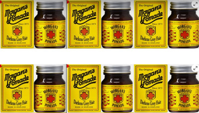 Morgan's Pomade: 50g The Original Darken Grey Hair (Pack of 6) Big Sale