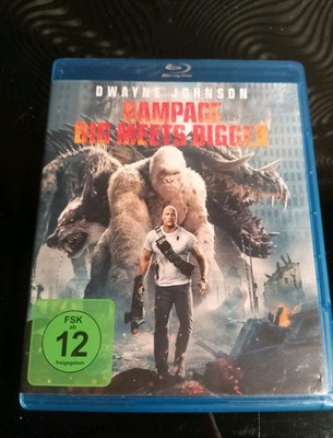 Rampage - Big Meets Bigger / Blu-ray 2018 / Dwayne Johnson