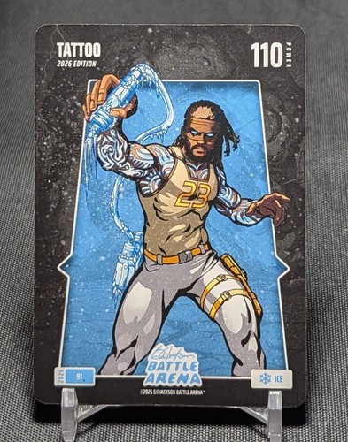 Fernando Tatis Jr. TATTOO Ice 2026 Bo Jackson Battle Arena Card #91 Padres