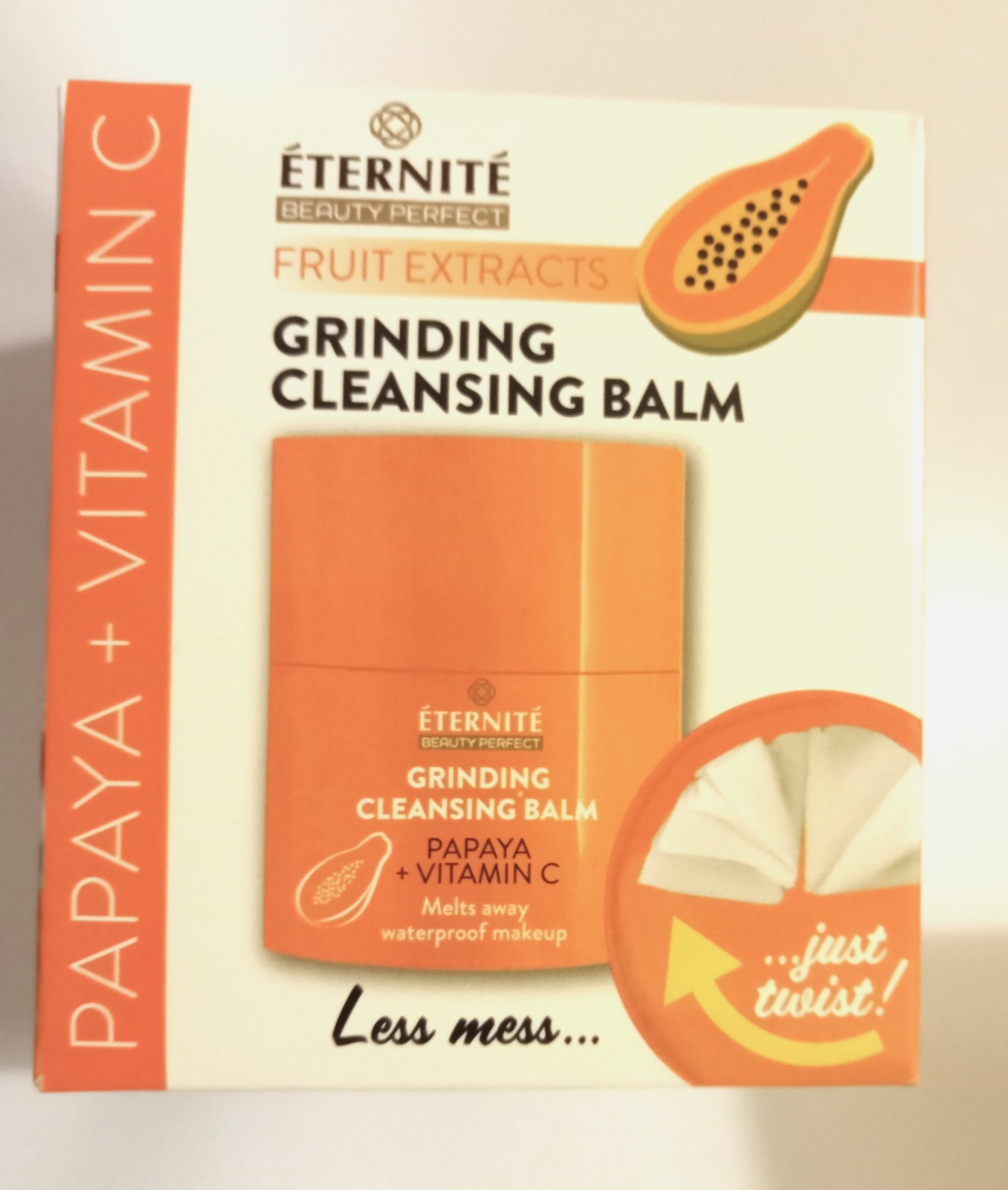 Eternite Fruit Extract Grinding Cleansing Balm 45ml ( Papaya & Vitamin C )