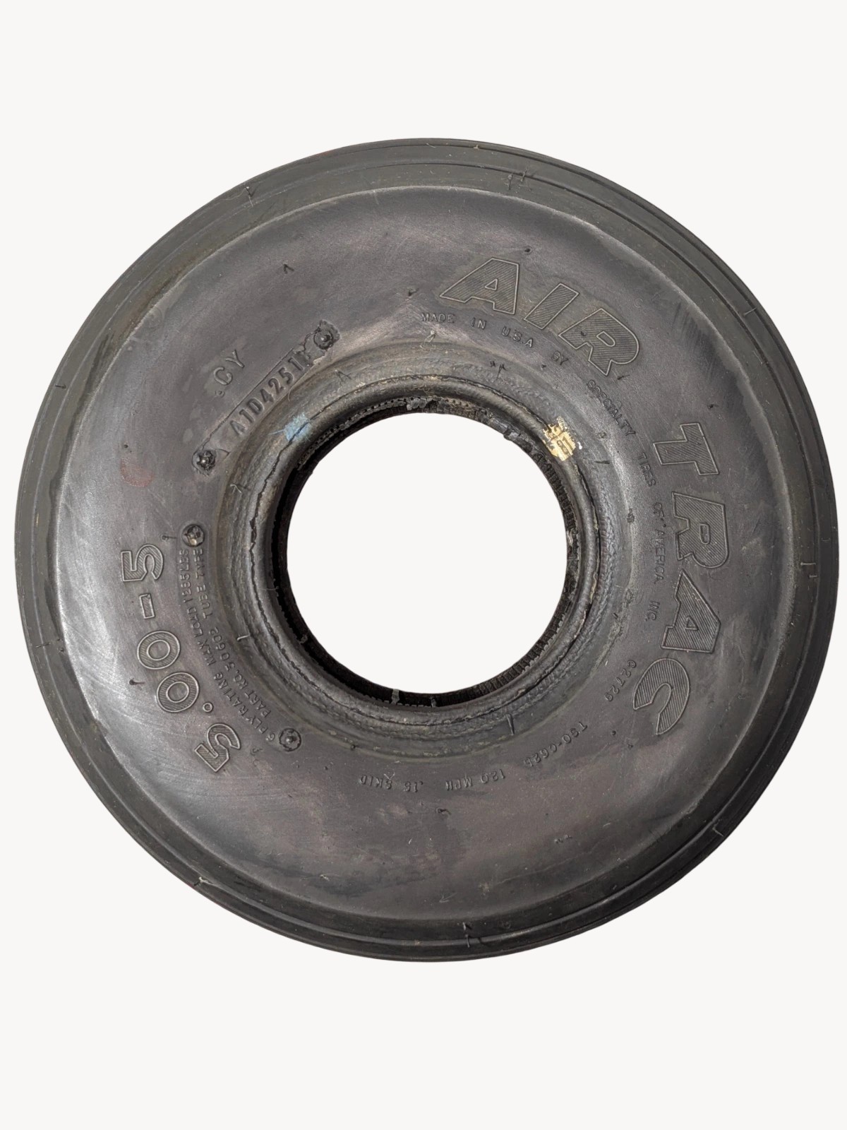 new old stock Air Trac 5.00-5 aircraft tire