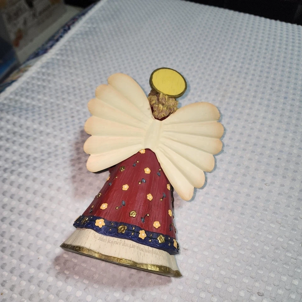 Estatueta KATHY KILLIP EUC DEMDACO 9" ARTE FOLJ ANJO DA PAZ - Imagem 3 de 4