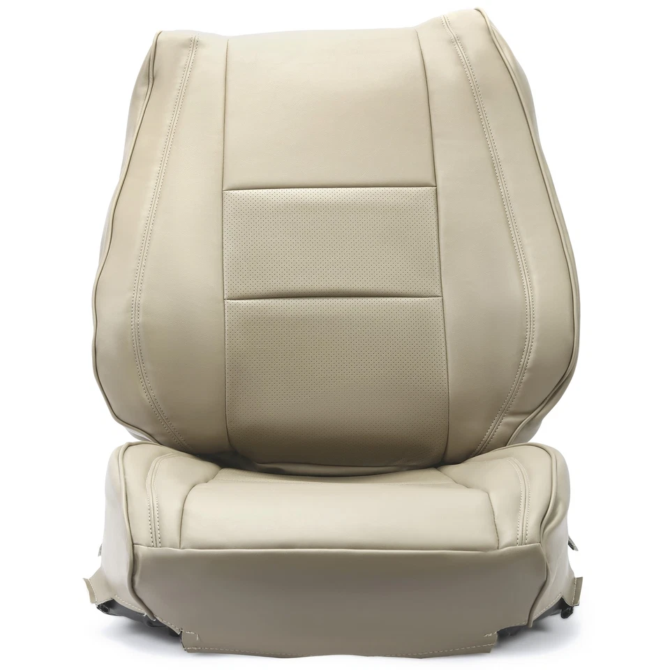Cubierta de asiento beige para Jeep Grand Cherokee 2011 2012 2013 2014-2019 Foto 4 de 4