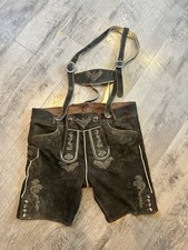 Traditional Steindl Trachten Leathers Lederhosen Oktoberfest Shorts Size 60