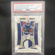 2022 National Treasures Century Materials Hologram Gold Jonathan Taylor 02/10