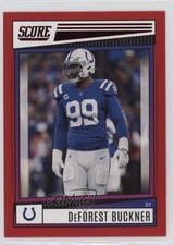 2022 Score Red DeForest Buckner #13 1hs9