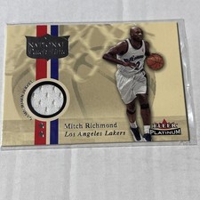 RS25703  2001-02 Fleer Platinum National Patch Time #24 Mitch Richmond JERSEY