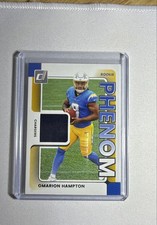 2025 Panini Donruss - Rookie Phenom Jerseys Omarion Hampton #RPJ-OHN (MEM, RC)