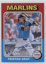 2024 Topps Heritage High Number Real One Auto Tristan Gray #ROA-TG Auto 0s07