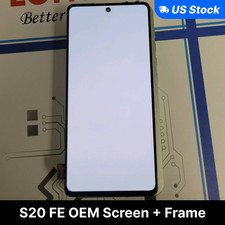 Samsung Galaxy S20 FE OEM Original Screen LCD Display w/Midframe Grade A/B
