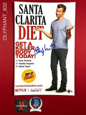Timothy Olyphant autographed signed 11x17 photo Santa Clarita Diet Beckett COA