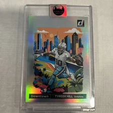 2024 Panini Donruss - Tyreek Hill #3 Downtown - Miami Dolphins - SSP