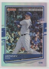 2020 Donruss Back Variation Milestone Stat Line Anthony Rizzo (Chi-Town) 3l7