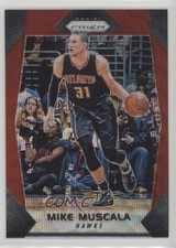 2017-18 Panini Prizm Ruby Wave Prizm Mike Muscala #104 1u6