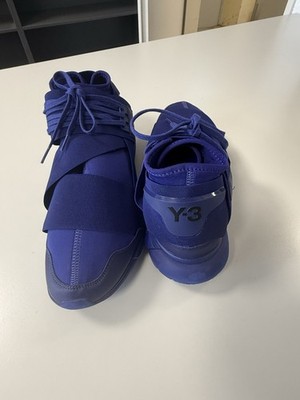 Adidas Y-3 Qasa High Dark Blau Gr. 45 1/3