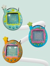 Bandai Ura Jinsei Enjoy Tamagotchi Ura Rver Splash Rainbow Set of 3