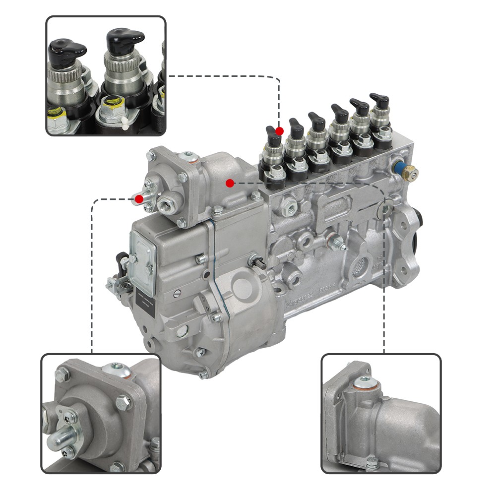 P7100 Fuel Injection Pump 3931537 For Dodge Cummins 1996-1998 5.9L Diesel 12V thumbnail 4