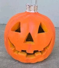 1998 The Paper Magic Group Lighted Halloween Jack-O-Lantern Pumpkin Blow Mold