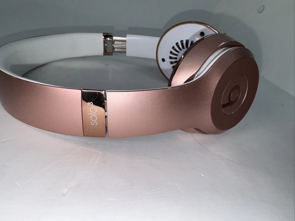 Beats by Dr. Dre Beats Solo3 Wireless On-Ear Headphones - Rose Gold No Ear Pads - Image 3 of 4
