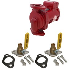 B&G PL-36 Circulator Pump (Cast Iron) 1BL001 w/Solder Rotating Flanged Ball