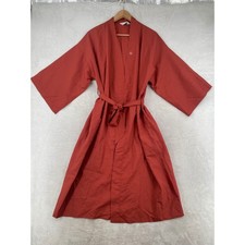 Christian Dior Monsieur Robe Mens One Size Rust Red Kimono Vintage Loungewear CD