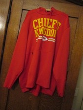 Nike Kansas City Chiefs Hoodie Mens 2XL Red NFL Football On Field Chiefs Kingdom
