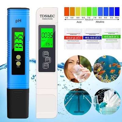 PH Wert Messgerät Digital TDS EC Wassertest Meter Leitwertmessgerät 0-9990ppm