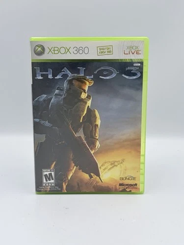 Halo 3 Microsoft Xbox 360 Complete w/ Manual Refurbished & Tested