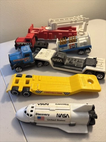 MIXED Vintage Tonka Buddy L Fisher Price TOY LOT Pepsi NASA USA Truck SEE PICS