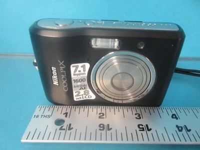 Nikon COOLPIX L16 7.1MP Digital Camera - Matte black for sale