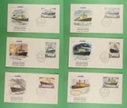 DR WHO 1978 RUSSIA 6 FDC ICEBREAKER SHIP FLEETWOOD CACHET R41684
