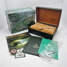 ROLEX SEA-DWELLER 16600 watch box 68.00.08 100%Authentic,Booklet(1999) FZ7341