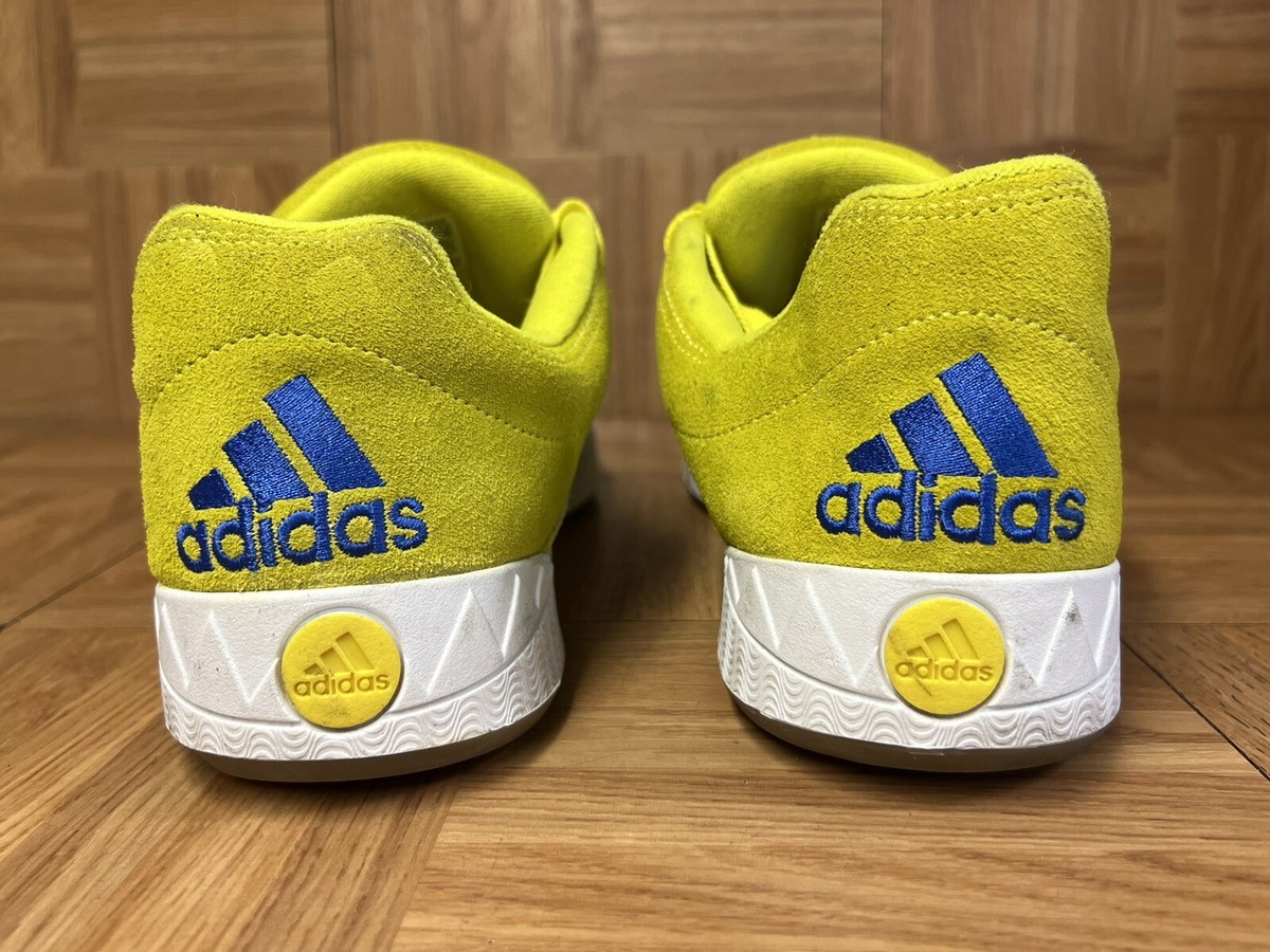 RARE🔥 Sz 11 - Adidas Originals Adimatic Bright Yellow Retro