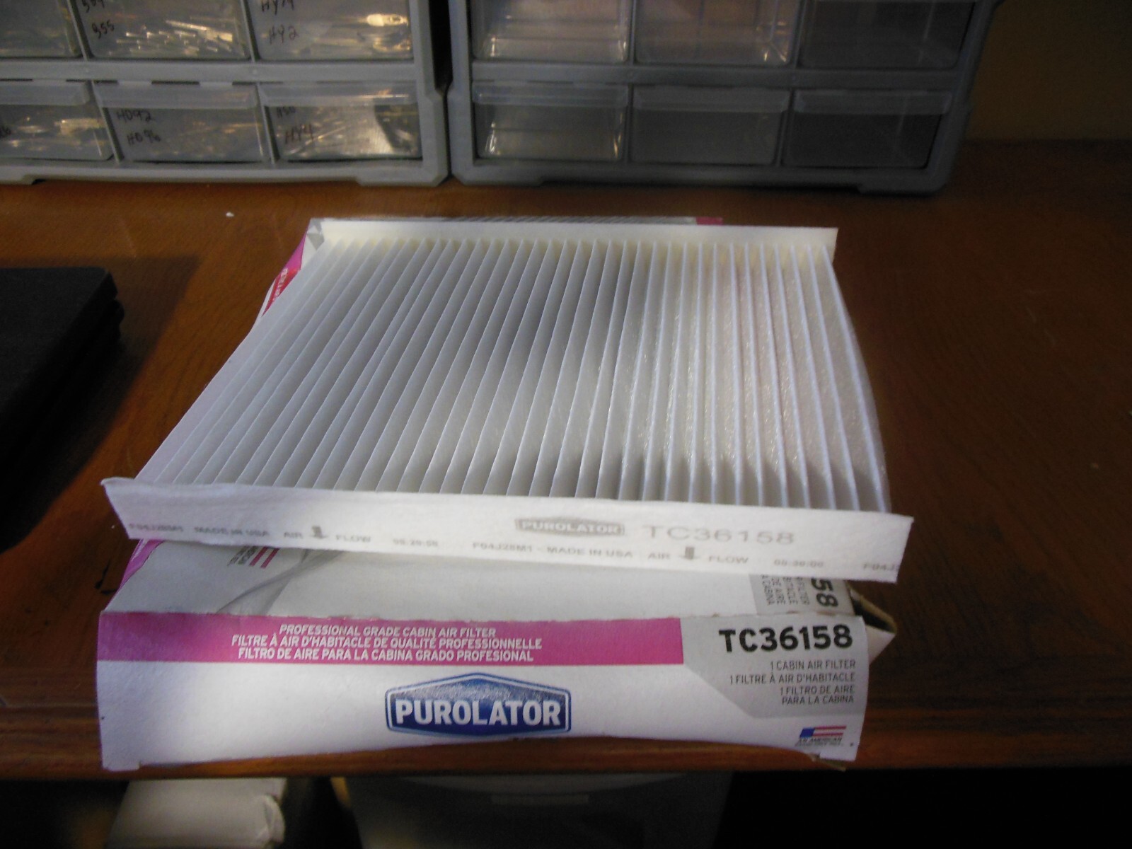 Purolator TC36158 Cabin Air Filter