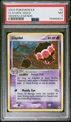 Claydol 2/101 EX Hidden Legends Holo Rare