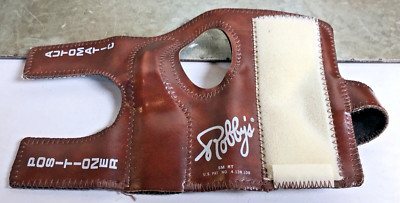 Robby's Small Right Handed Automatic Positioner Glove Wrist Brace Brown Vintage