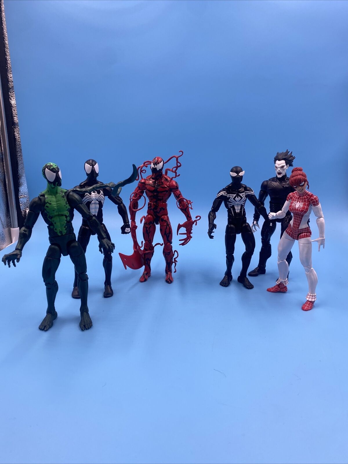 Spider Man Marvel Legends Lot Lasher Carnage Symbiote Sinister Six Comic Book