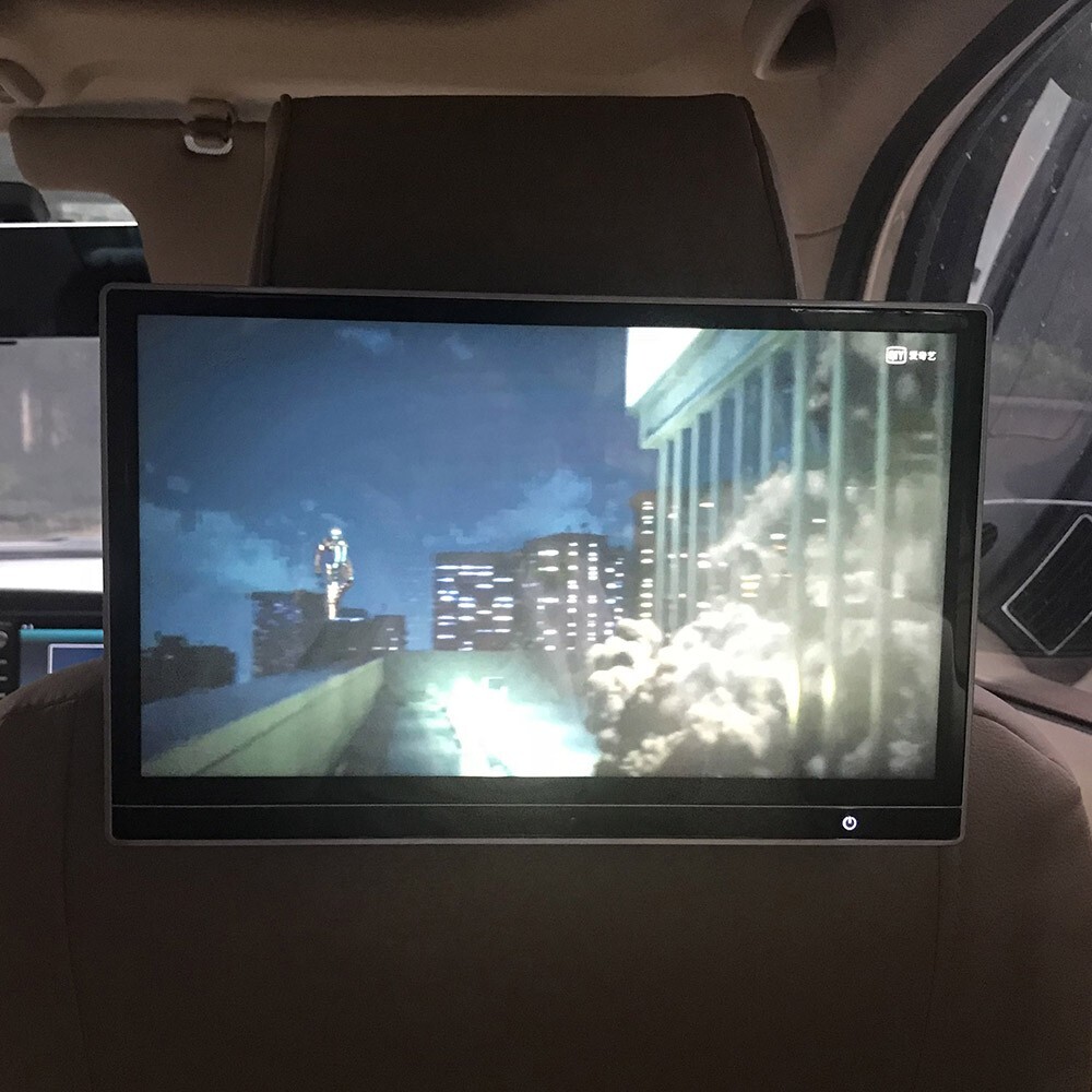 Wifi Android Car TV Headrest Monitor For Jaguar Rear Seat Entertainment