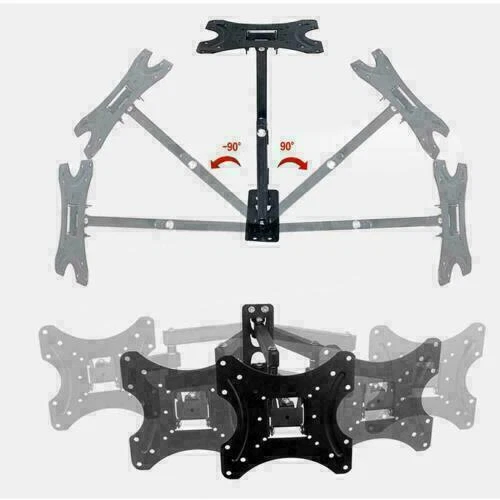 Swivel TV Wall Bracket Mount For 14 16 18 20 22 32 42 Inch 3D LCD LED Plasma - Image 4 of 4