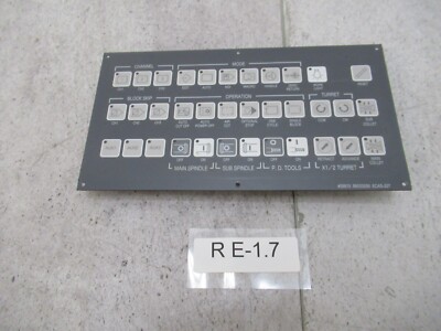 Star Micronics Ecas 20T CNC Machine Keyboard #28870 86033206