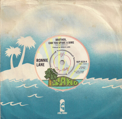 Ronnie Lane - Brother, Can You Spare A Dime (7'', Promo)