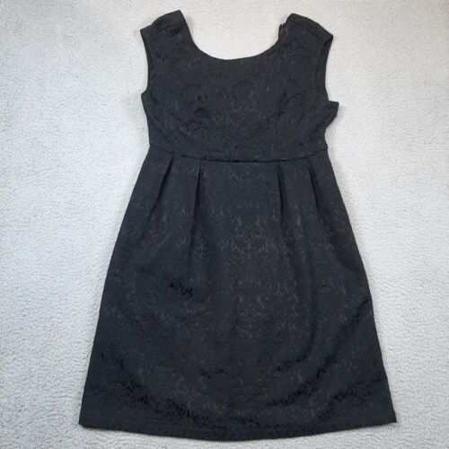 Torrid Dress Womens Size 12 Black Lace Fit & Flare Sleeveless Pleated Scoop Neck - Afbeelding 1 van 15
