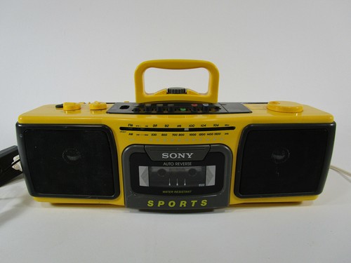 Water Resistant Sony Sports Stereo 