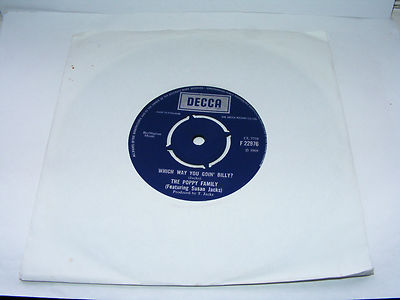 Poppy Family ( with Susan  Jacks ) Which  Way You Goin' Billy  Original 1969  7''