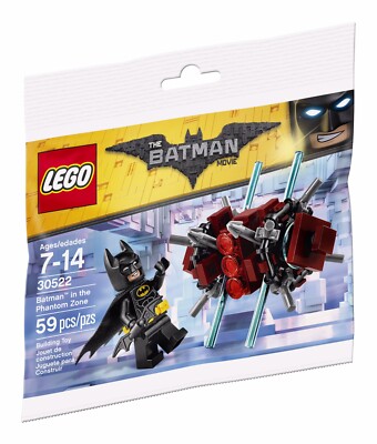 LEGO Batman 30522 Batman Movie Batman in  Phantom Zone Bag NEW SEALED polybag
