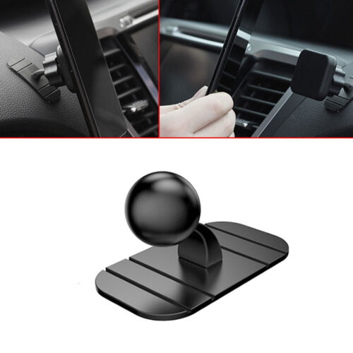 Universal Car Phone Holder Suction Base Disk 17mm Ball Head Sticker Magnetic - Picture 1 of 12