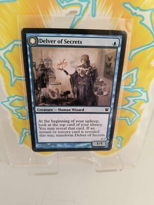MTG Magic the Gathering Delver of Secrets (51/297) Innistrad LP | eBay